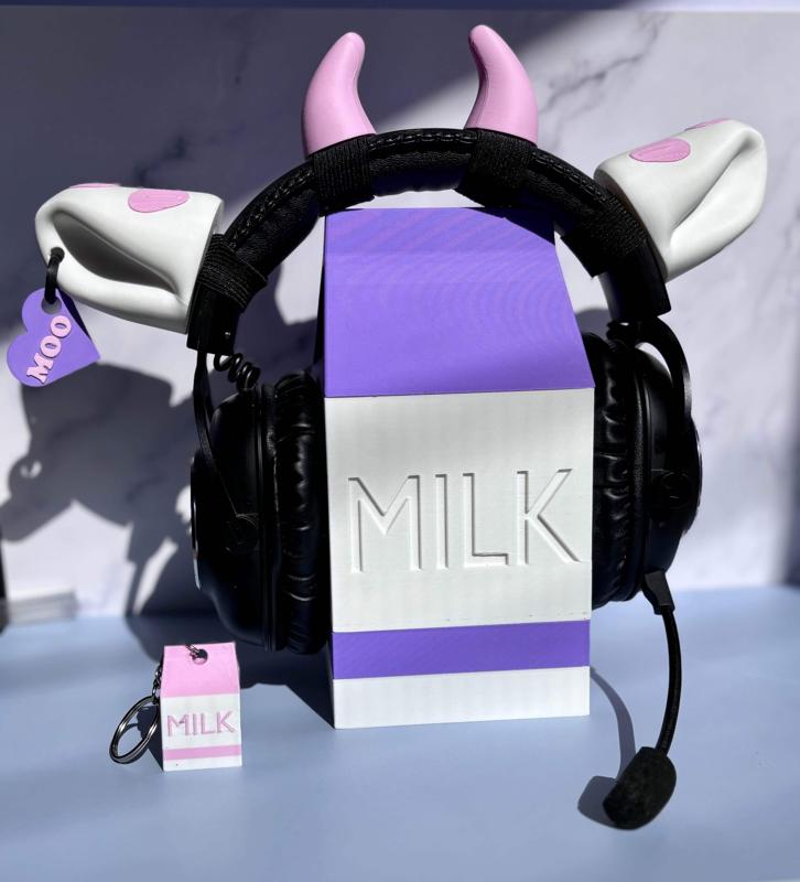 Moo  Moo Cow Headphone Accessory Pack