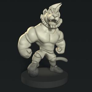 Fan art Tiger Mascot