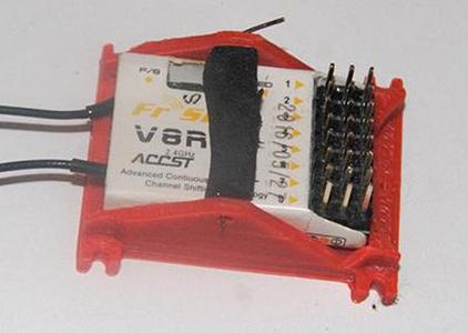 RC receiver holders