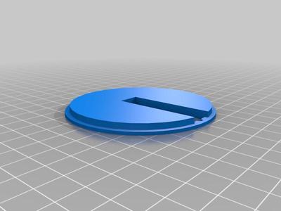 Death Star Apple Watch stand - base and middle ring