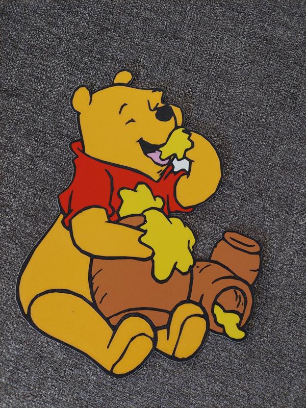 pooh bear wall decoration