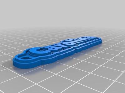 carolina keychain
