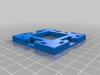 TrueTiles 2x2 Magnetic Base (3mm by 6mm magnets)