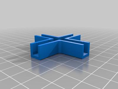 MDF 6mm Joints T - X - L shape