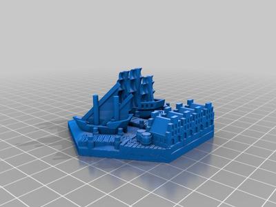 Catan Harbor - Germany - Ore for Magnetic 2.0