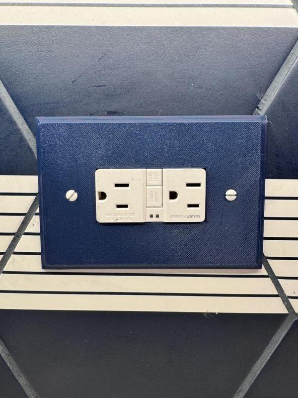 Wally Custom Rocker (GFCI) Plate - Jumbo Plus