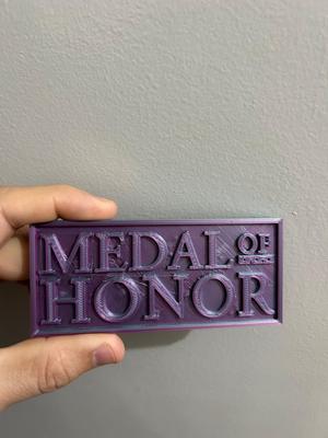 MEDAL OF HONOR LOGO (PS1)