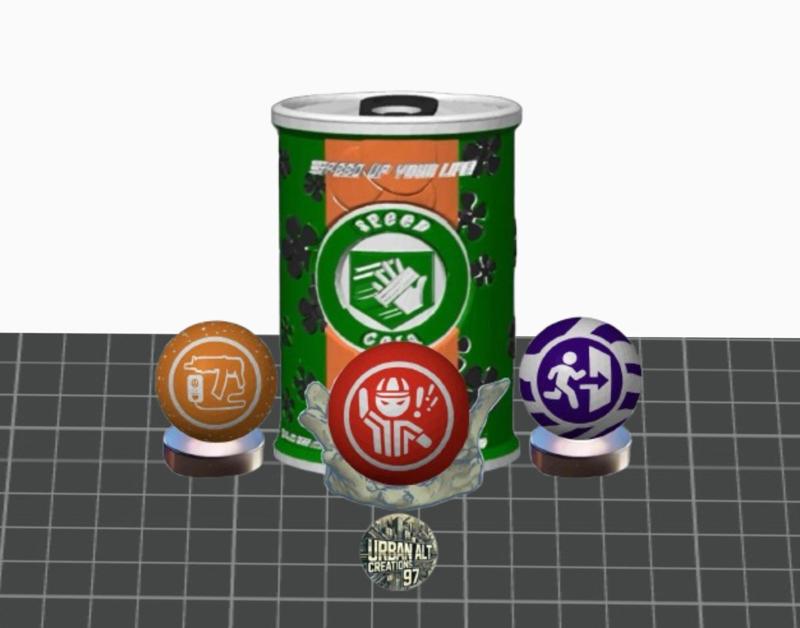 COD ZOMBIES GREEN BUNDLE BO6 (3GOBBLEGUMS+1PERK CAN +1GOBBLEGUM HOLDER)