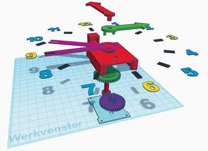 School clock (learning)