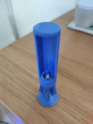 Bike Handlebar storage for M4 nut and bolt