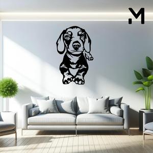 Wall silhouette - Dogs Body