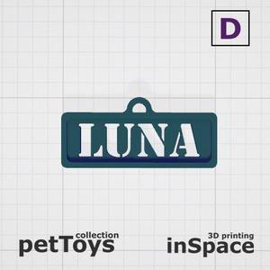 Pet - Dog - Tag - Abby - Classic - Customized -