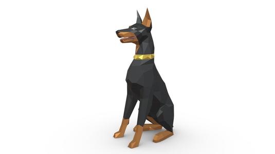 doberman figure