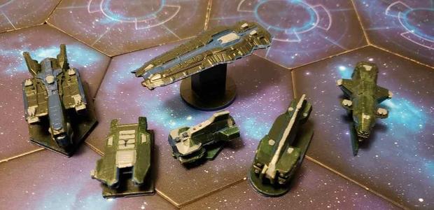 Twilight Imperium Xxcha Kingdom Custom Ships