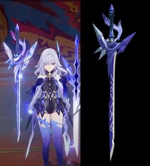 Skirk Sword Genshin Impact 3D STL print