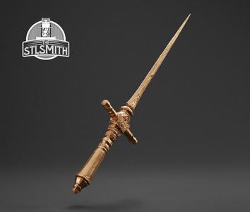 Aquamarine Dagger Dark Souls 3 Life Size Prop STL