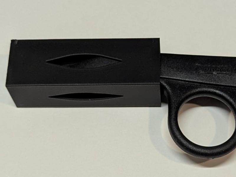 Sewing scissors sheath for shears