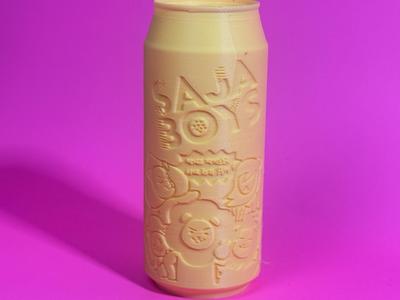 Saja Boys Soda Pop Can with Decals