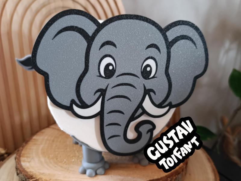 ToiFant Gustav Toilet Paper Holder Elephant WC