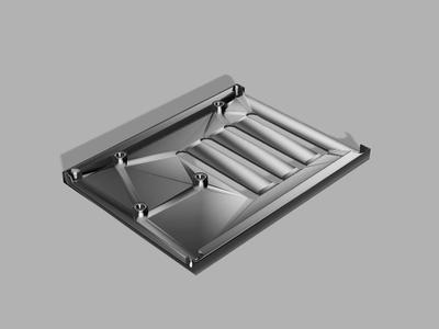 SKR e3 MINI plate for Ender 3 External Electronics Case V2