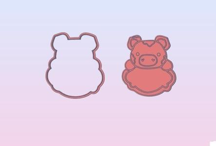 PIG PIG PIG PIG STAMP STAMP STAMP CUTTERS COOKIE CUTTERS COOKIE CUTTERS COOKIES CUTTERS COOKIES