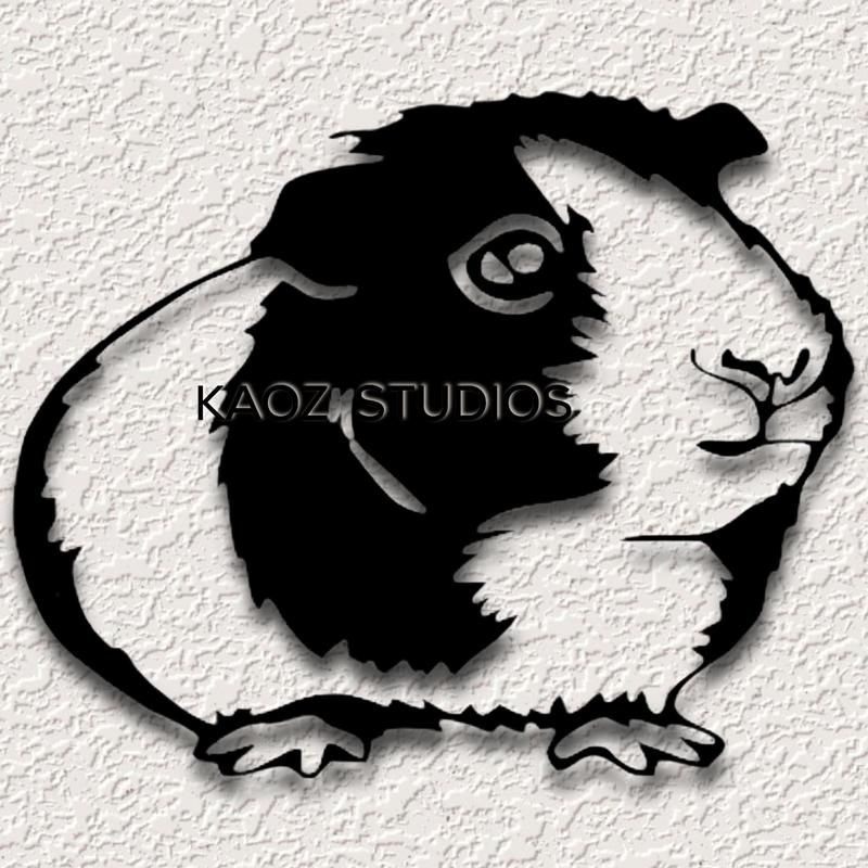 guinea pig wall art rodent wall decor small animal decoration pet