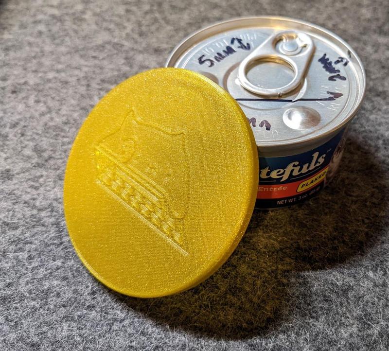 Cat Food Can Lid