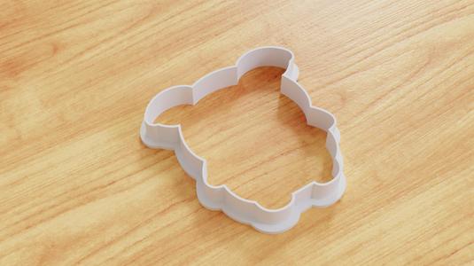 Cute Pig Cookie Cutter (Multiple Sizes Available)