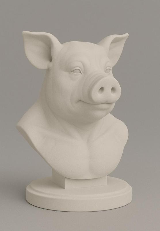 Pigman Bust