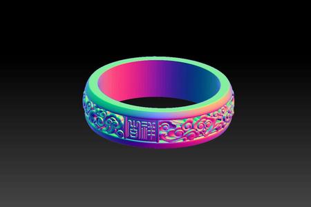 Lucky Cloud Auspicious Bracelet-Ring