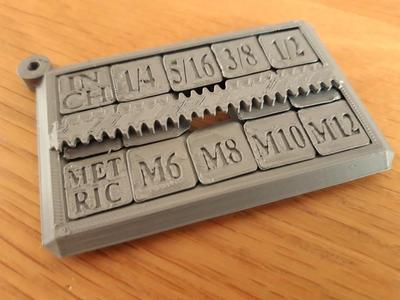 Metric vs Imperial Puzzle (Print in Place)
