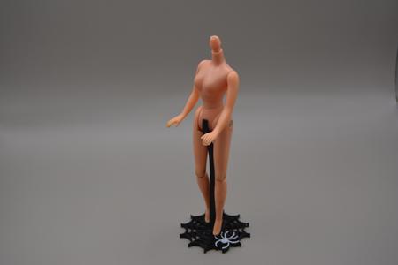 Pippa doll Halloween stand