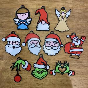 Set of 10 Christmas Ornaments #4