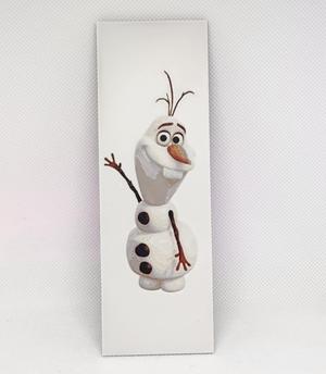 Olaf Waving Bookmark Hueforge