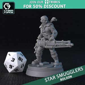 Star Smugglers - Rolson - Additional Miniatures