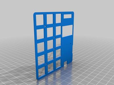 duckyPad extended plate and toggle switch