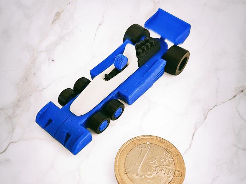 Car ,F1 tyrrell p34 easy print, toy