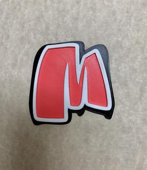 Graffiti Alphabet - Letter 'M'