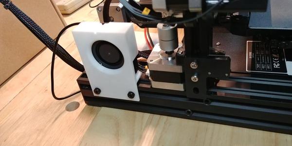 Z Axis Stepper Motor Fan mount