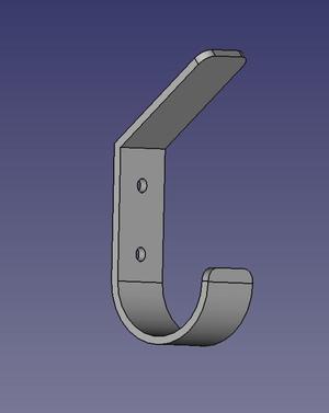 Simple Cloth Hook