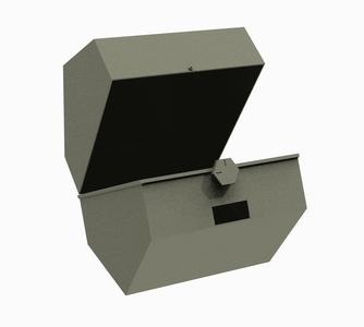 XL Spool holder and drybox for Enclosure V2 - with humidity sensor