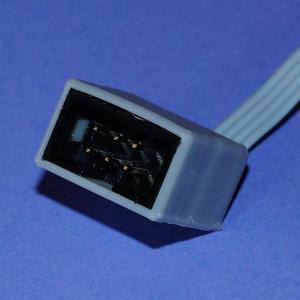 Housing for male 6-pin header 