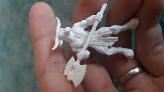 Minotaur with axe