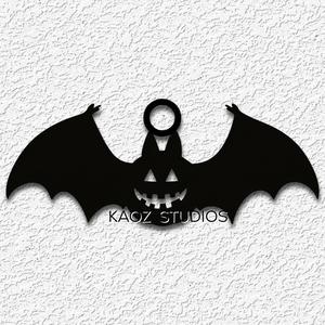 BAT CHARM halloween costume jewelry or keychain