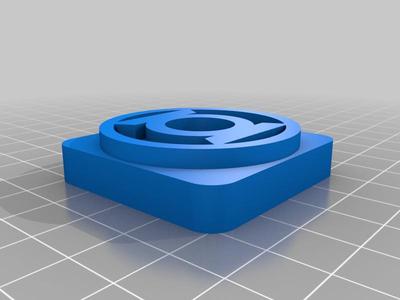 Green Lantern QR Cover for Ender 3