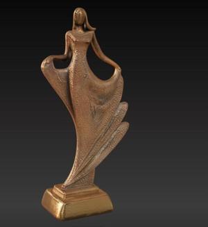 modern woman statue