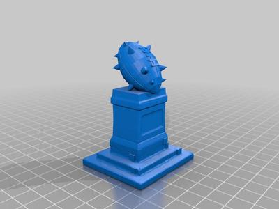 Blood Bowl Mini Trophy