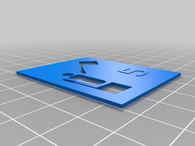 Flag Semaphore 0-9 Stencils