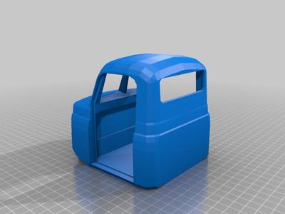 1/14 1954 International tractor truck body