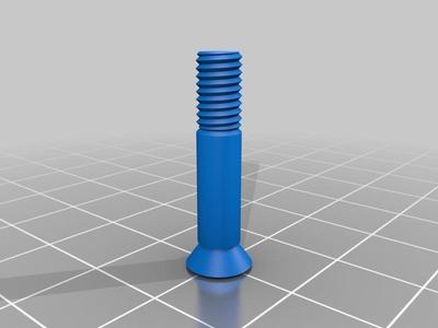  Vis Diam. 4.89mm long 21mm Thread Step 0.8 Diam Ext 4.89